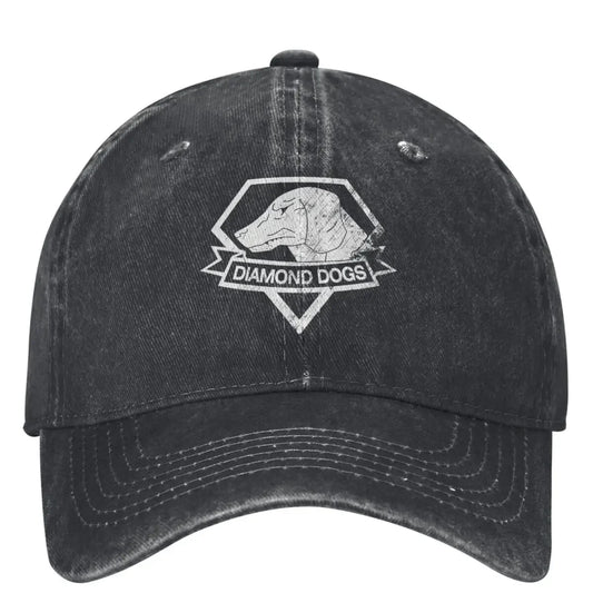 Diamond Dogs Metal Gear Solid Washed Baseball Cap
