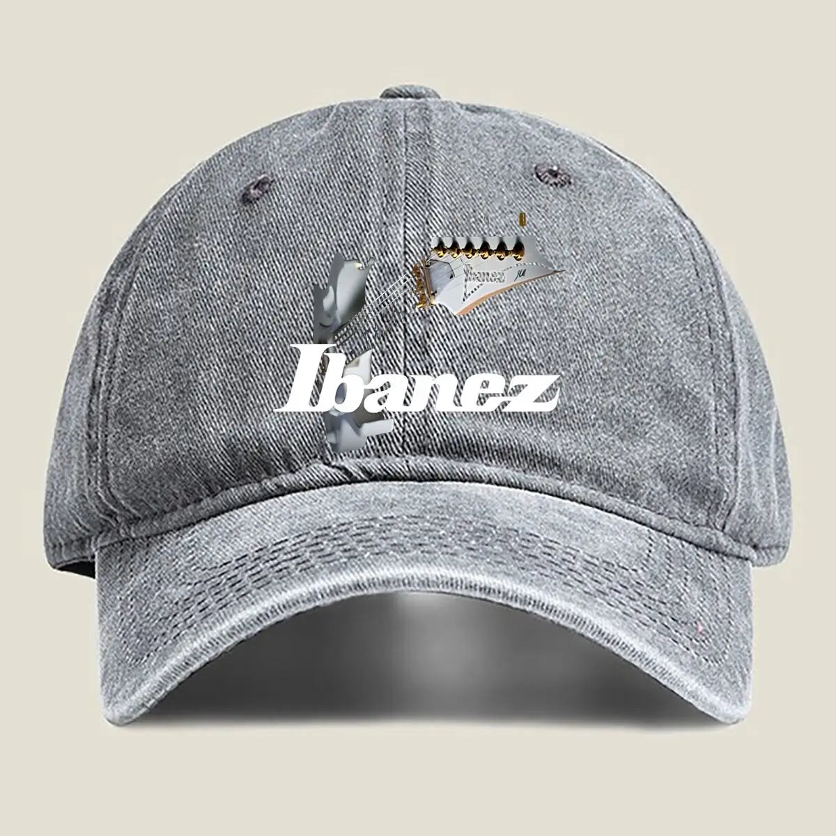 Ibanez Guitar Washed Baseball Cap