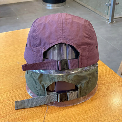 Outdoor Quick Dry Korea Short Brim Snapback Cap