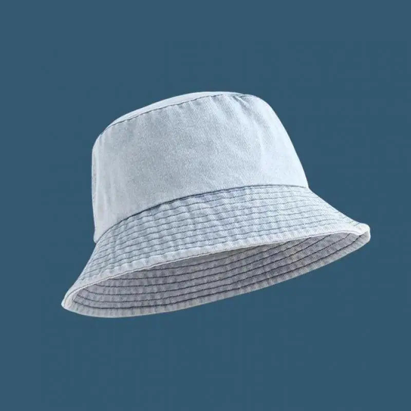 Women's Washed Denim Bucket Hat