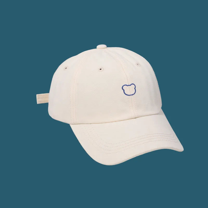 Cute Bear Adjustable Cotton Baseball Cap