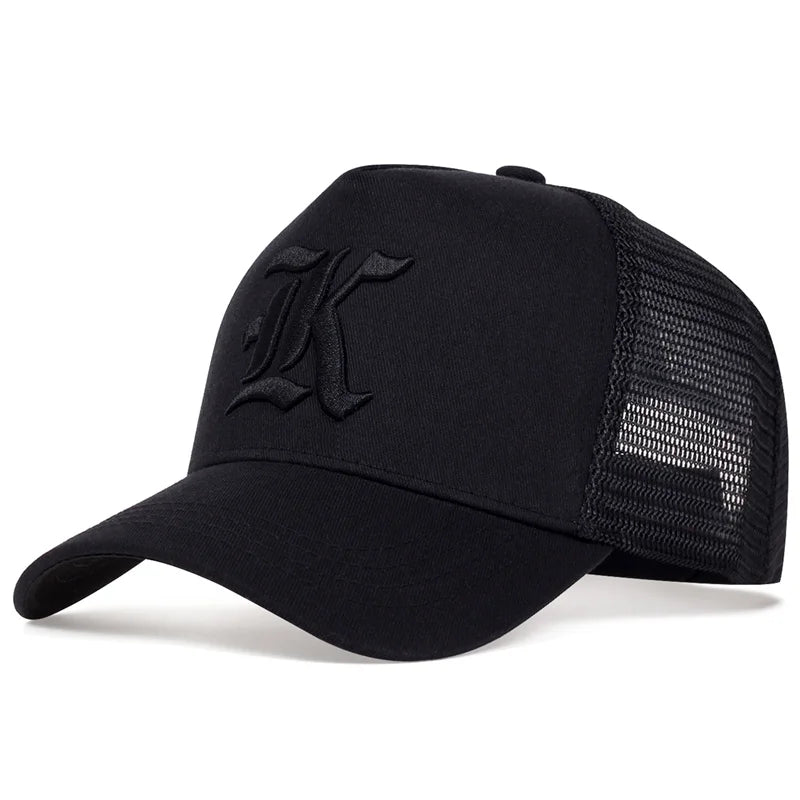 Breathable Mesh Snapback Baseball Cap