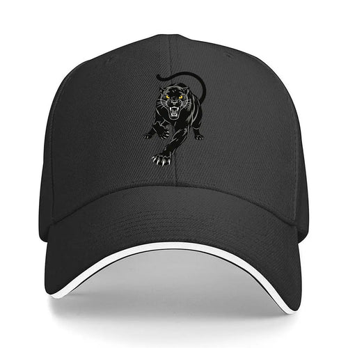 Black Panther Glowing Eyes Streetwear Snapback Baseball Cap