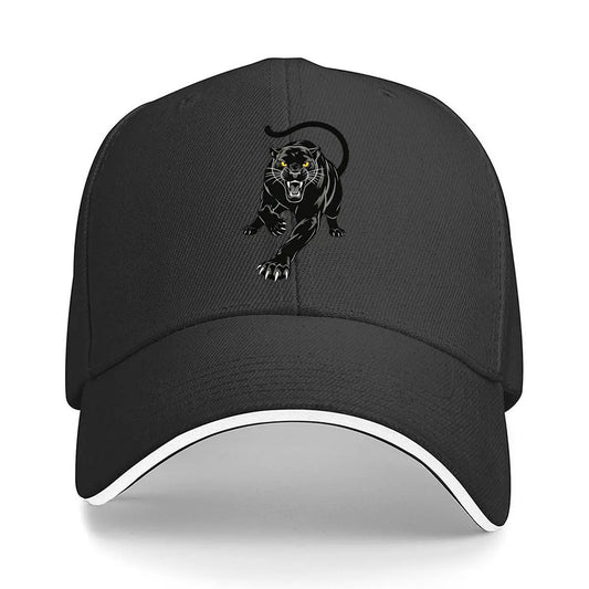 Black Panther Glowing Eyes Streetwear Snapback Baseball Cap