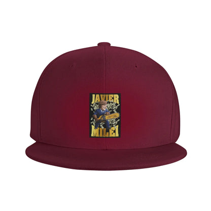 Javier Milei Currency Political Statement Snapback Cap