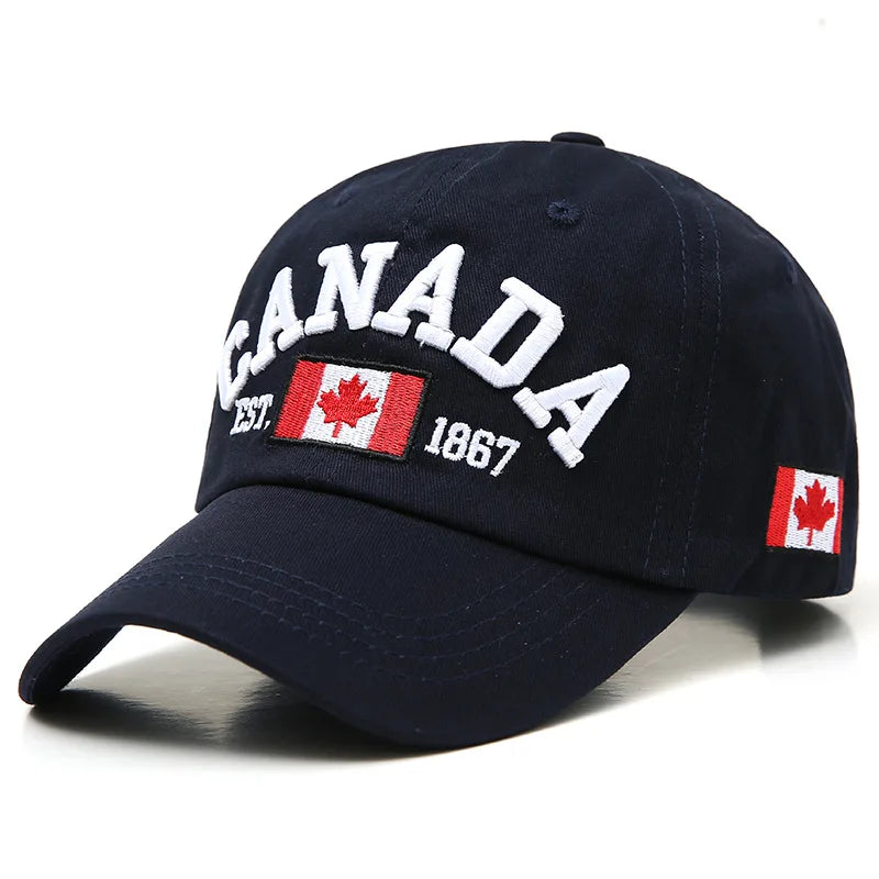 Canada Letter Hip Hop Snapback Cap