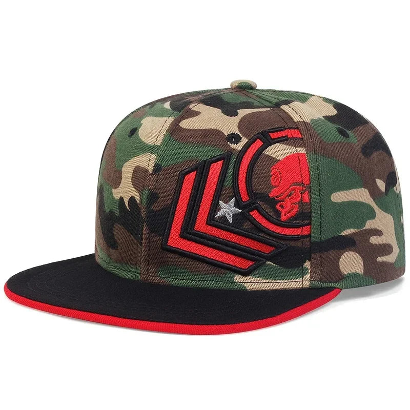 Unisex Skeleton Embroidery Baseball Cap