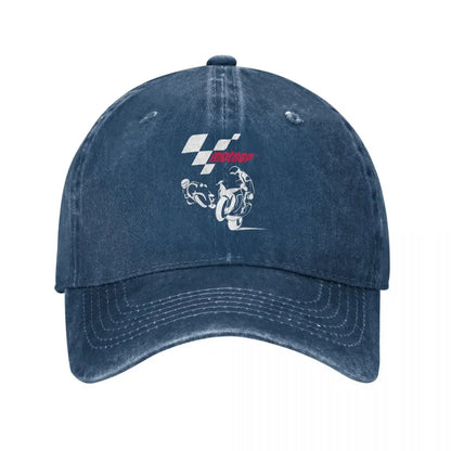 Moto GP Super Bikes Vintage Racing Baseball Cap
