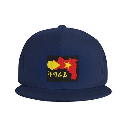 Tigray Flag Ethiopian Breathable Unisex Snapback Cap