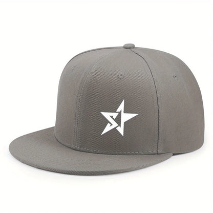 Breathable Wide Brim Hardtop Flat Brim Hip Hop Baseball Hat