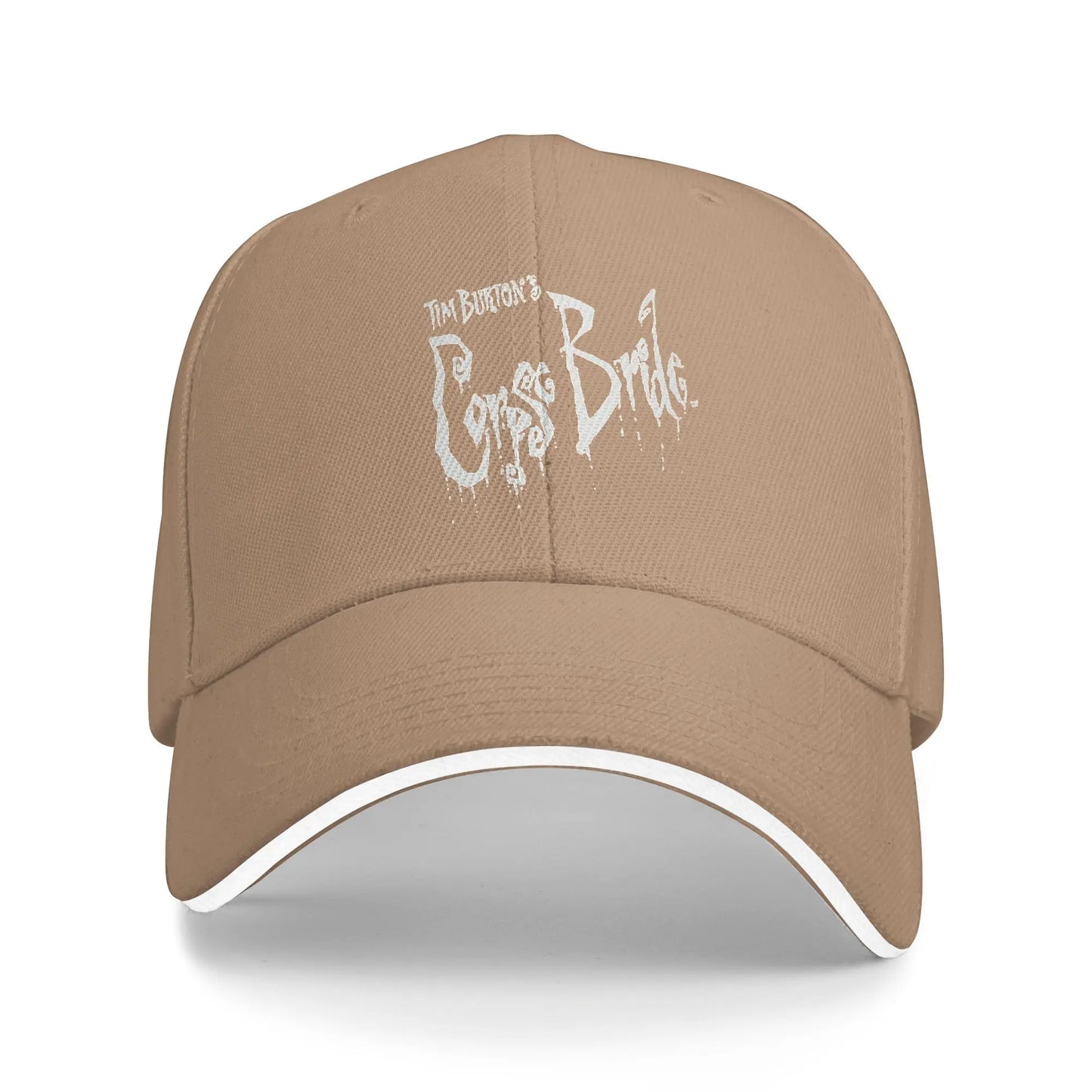 White Punk Tim Burton Corpse Bride Trucker Baseball Cap