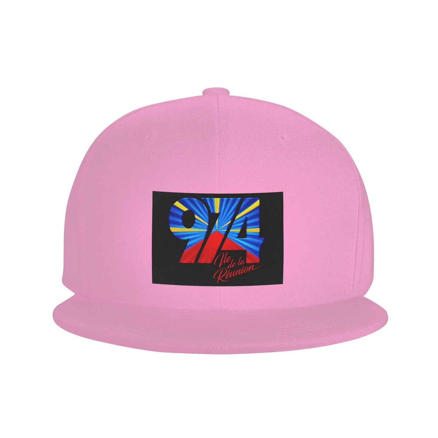 Reunion Island 974 Flag National Pride Snapback Cap