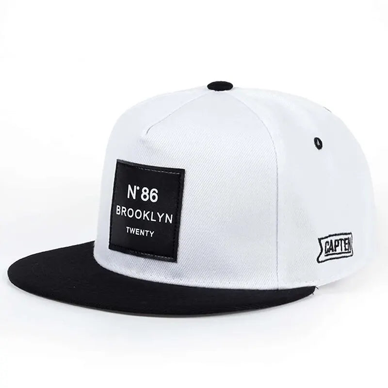 Unisex Brooklyn Print Label Embroidery Hip-hop Hats