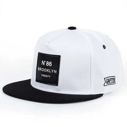 Unisex Brooklyn Print Label Embroidery Hip-hop Hats