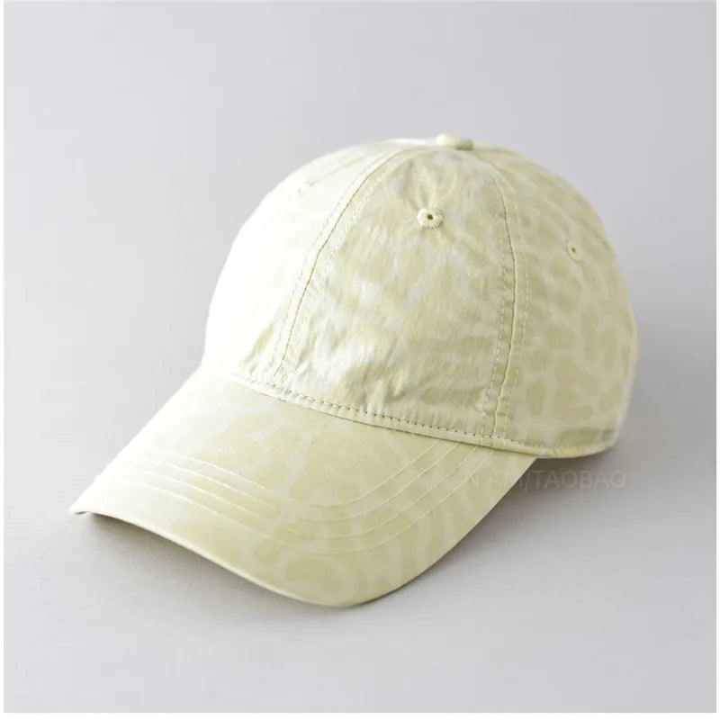 2025 Leopard Print Quick Dry Baseball Cap