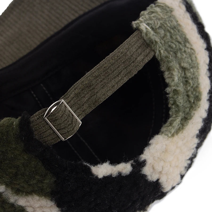 Corduroy Print Winter Baseball Cap