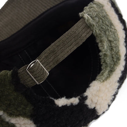 Corduroy Print Winter Baseball Cap