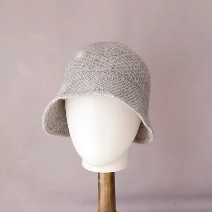 Y2K Wool Vintage Women’s Winter Bucket Hat