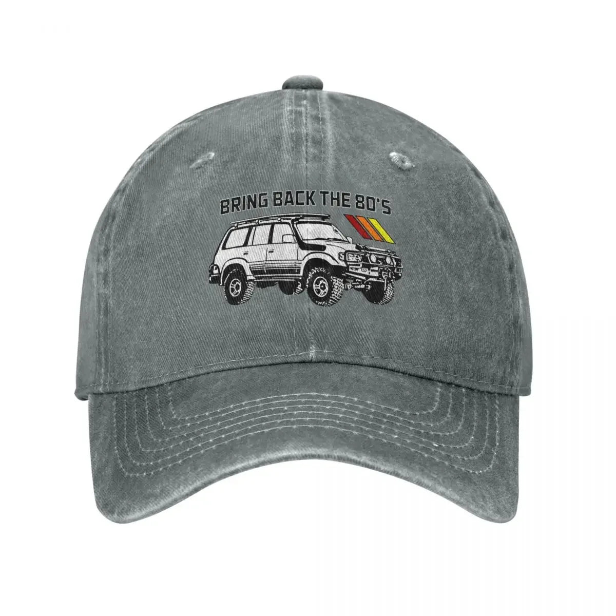 Vintage Land Cruiser Distressed Cotton Baseball Cap