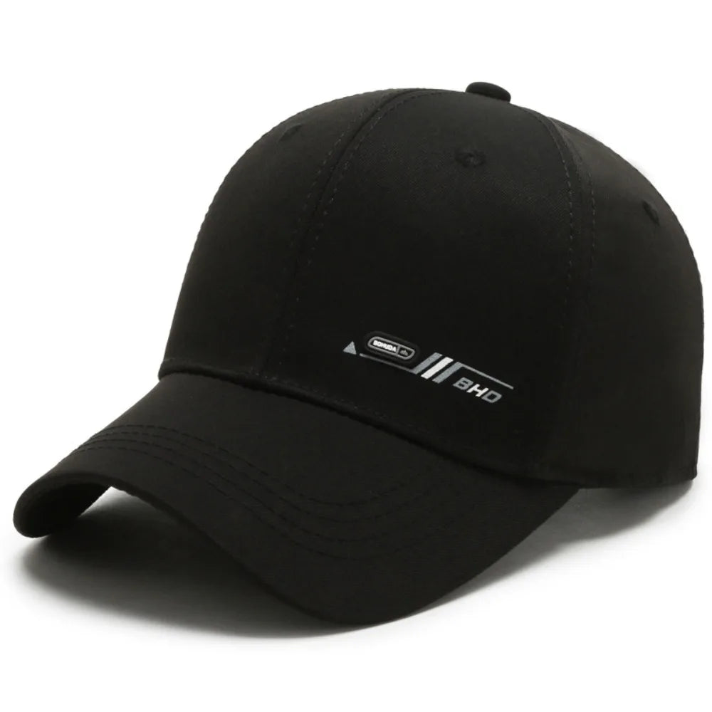 Vintage Letter Duck Tongue Baseball Cap
