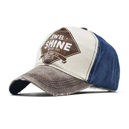 Korean Summer Cotton Breathable Sun Protection Snapback Cap