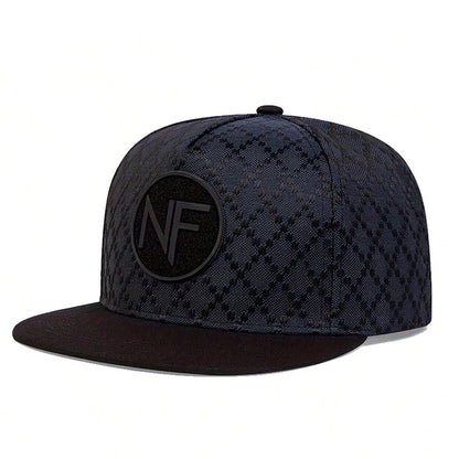 Men's Fashion NF Letter Embroidered Snapback Cap