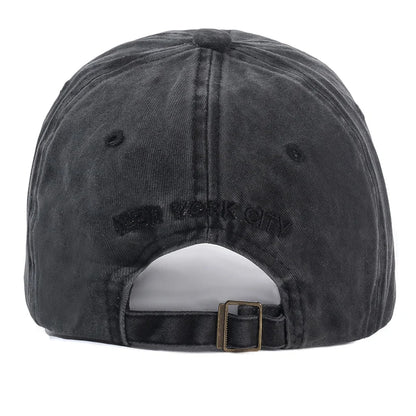 New York Washed Cotton Baseball Cap