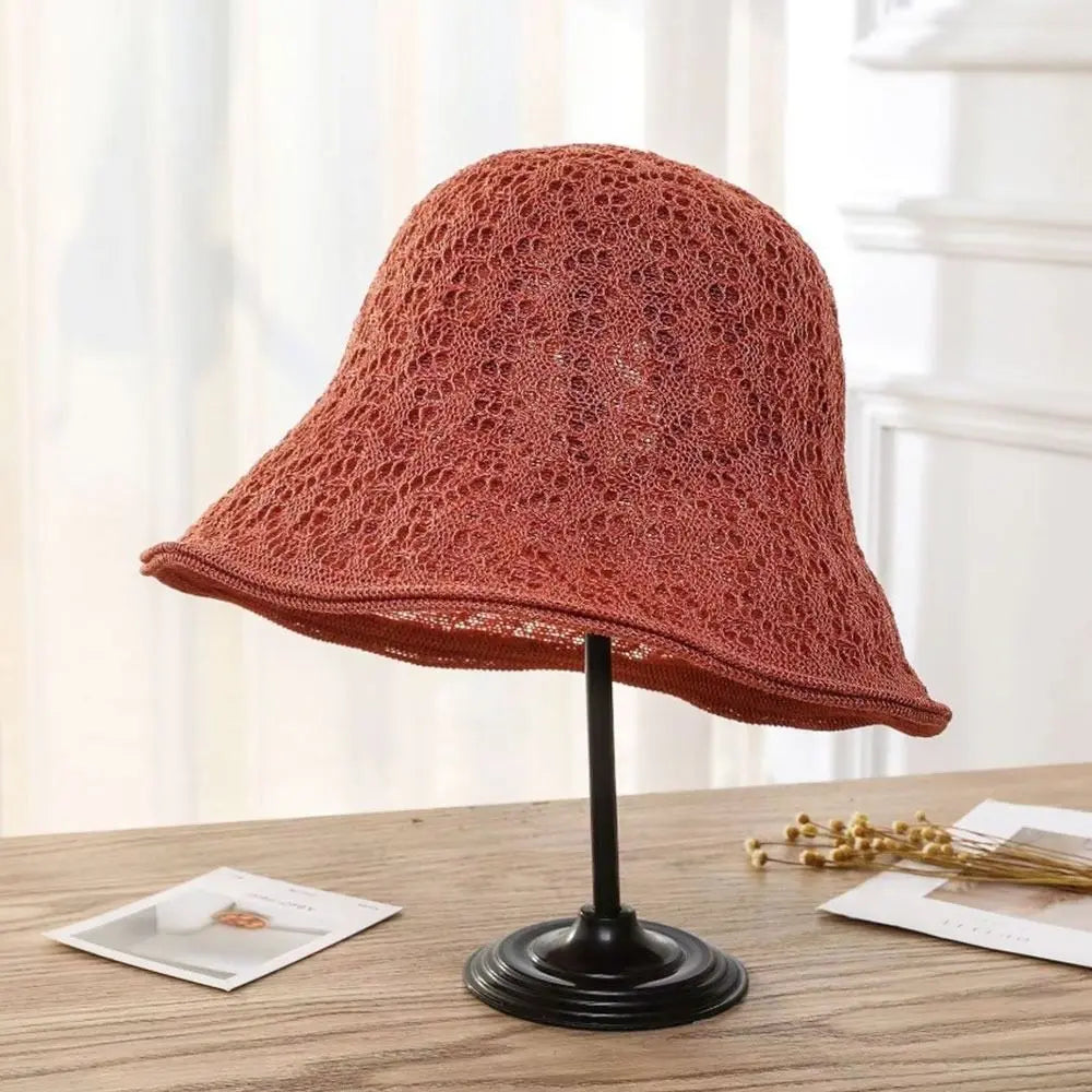 Wide Brim Breathable Beach Fisherman Bucket Hat