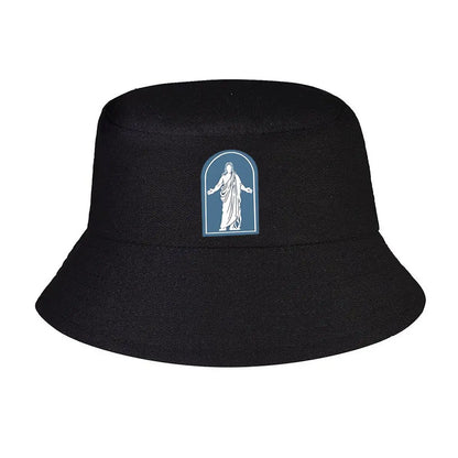 Welcoming Archway Serene Silhouette Design Bucket Hat