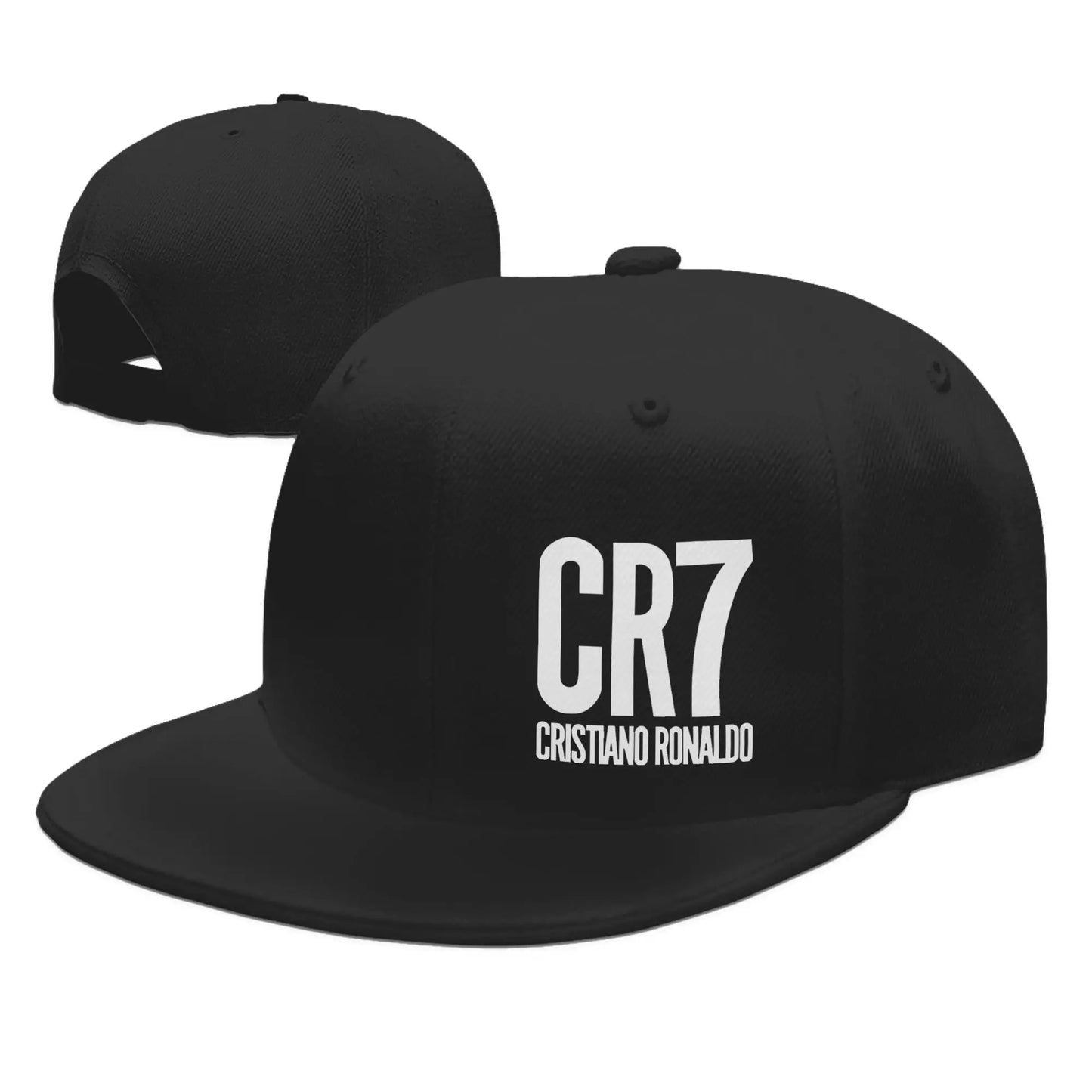CR7 Cristiano Football Denim Snapback Cap