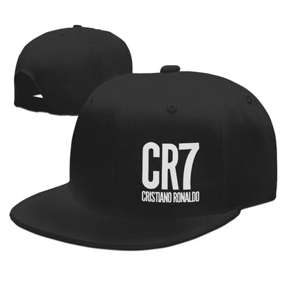 CR7 Cristiano Football Denim Snapback Cap