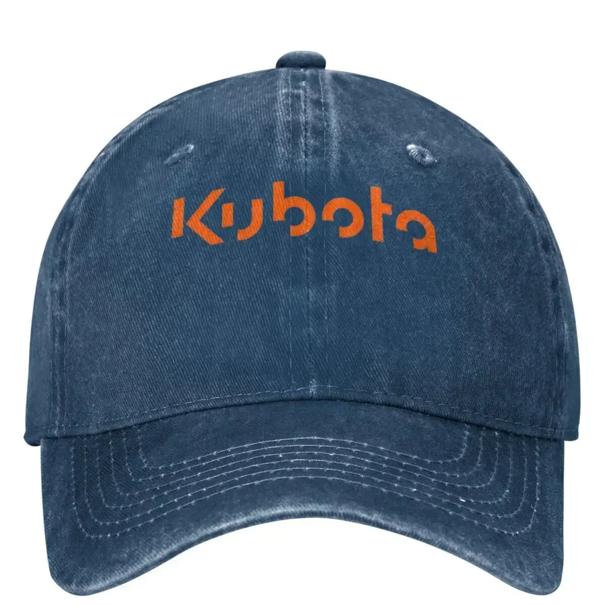 Kubota Denim Logo Casual Baseball Cap