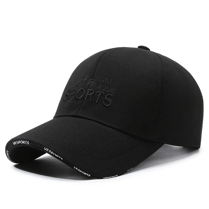 Unisex Letter Adjustable Outdoor Sun Protection Sports Cap
