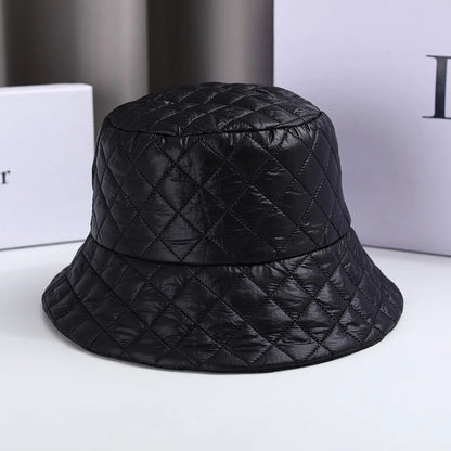 Kids Japanese Down Warm Bucket Hat
