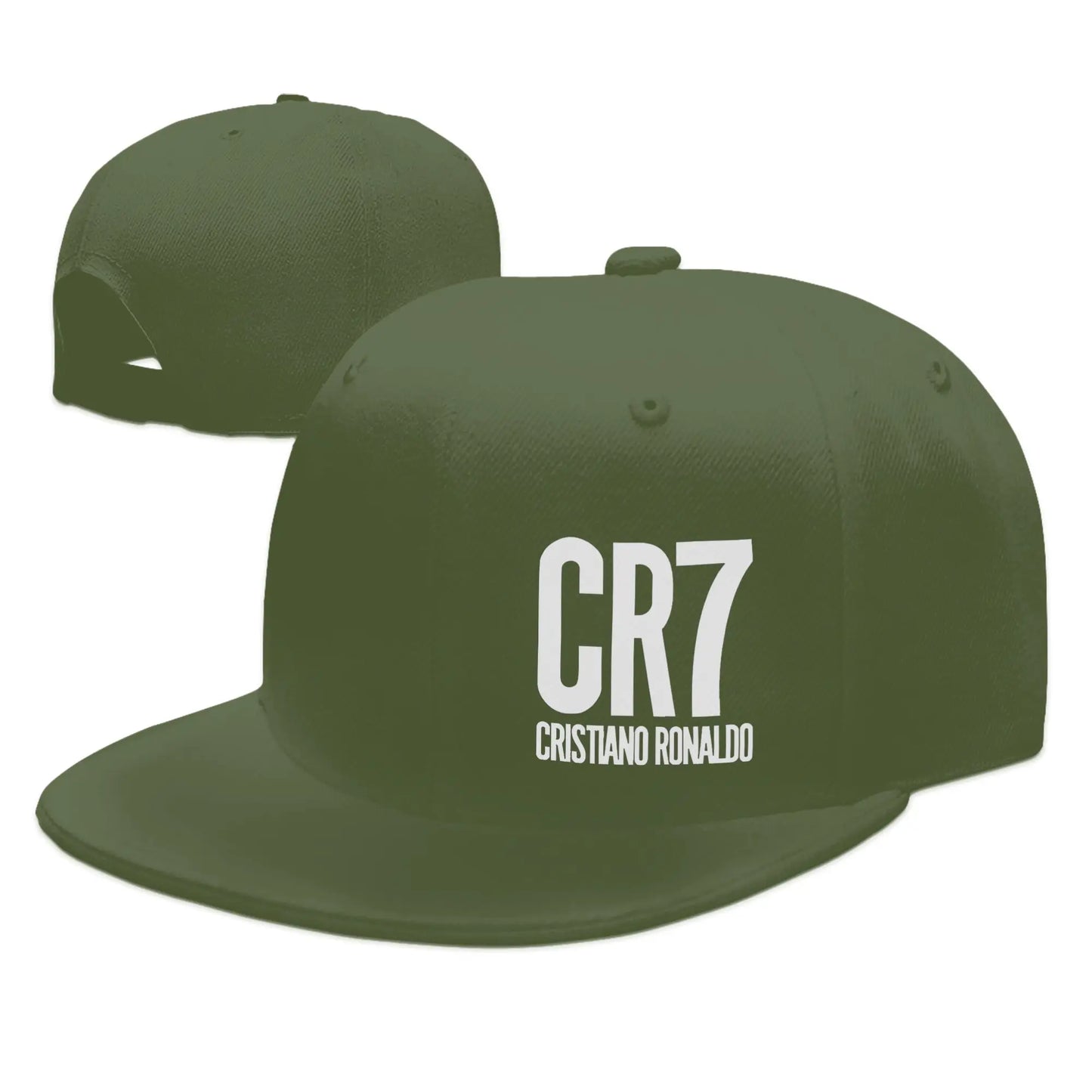 CR7 Cristiano Football Denim Snapback Cap