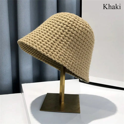 Soft Knit Crochet Bucket Hat