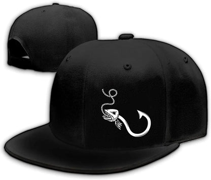 Motorcycle Funny Black Snapback Cap