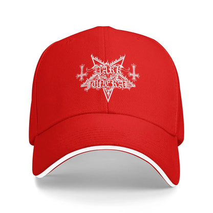 Dark Funeral Logo Trucker Snapback Baseball Cap