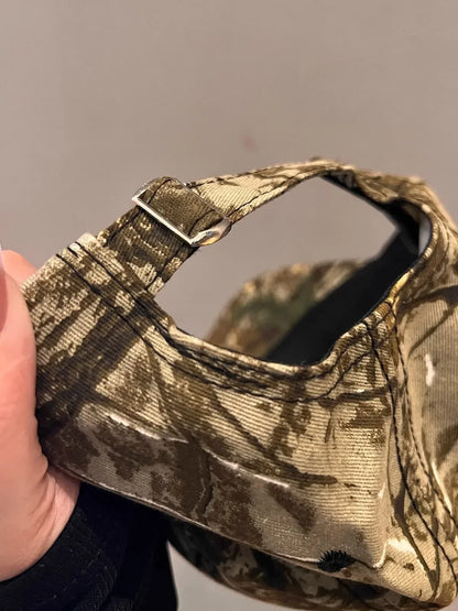 Women's Camo 3D Embroidery Baseball Cap