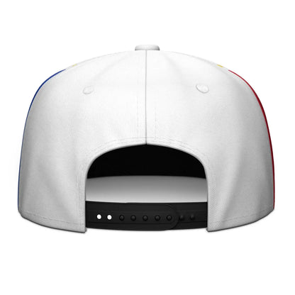 Philippines Flag Custom Name Snapback Cap
