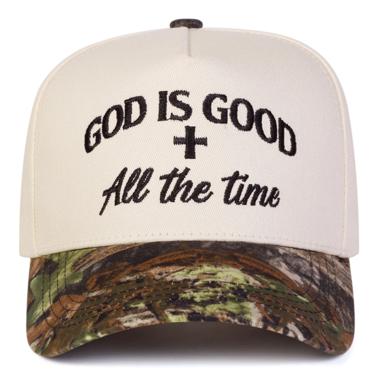 God Is Good Embroidered Unisex Baseball Cap