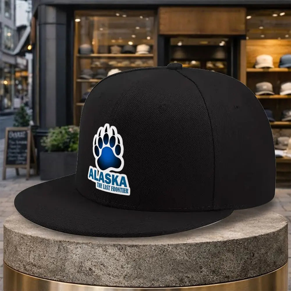 Alaska Bear Paw Outdoor Travel Snapback Cap