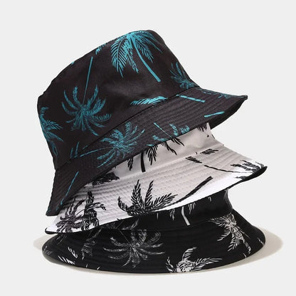 Coco Print Sun Protection Bucket Hat