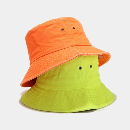 Fluorescent Green Fashion Bucket Hat