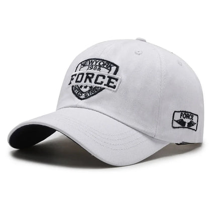 Shield Embroidered Baseball Cap