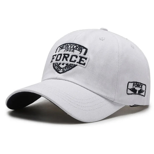Shield Embroidered Baseball Cap