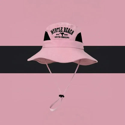 Large Brim Sun Protective Outdoor Bucket Hat