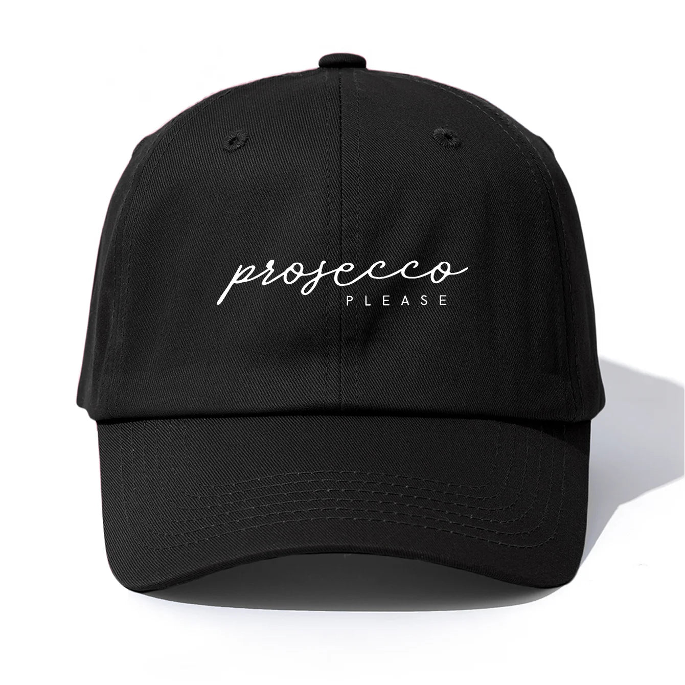 Prosecco Print Baseball Cap