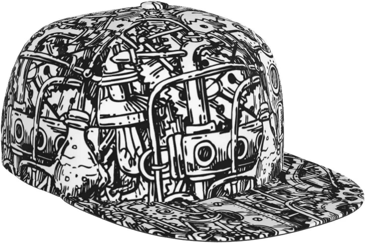 Steampunk Clock Baseball Cap