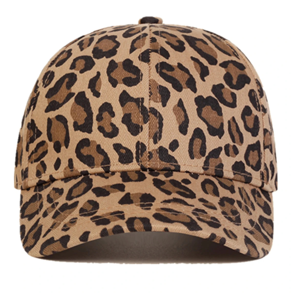 Leopard Print Kids Baseball Cap